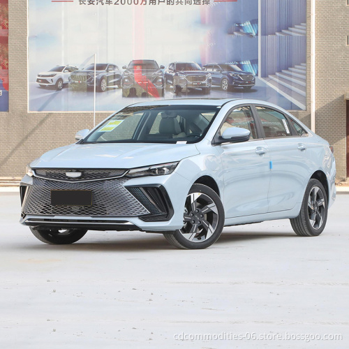 2022 Brand New Gasoline Electricity 4 Doors 5 Seats Three Box Car Hybrid 1.5L Geely DihaoL HiP For Sale